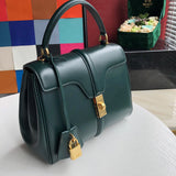 Back view of elevated sleek women's handbag – women's everyday handbag