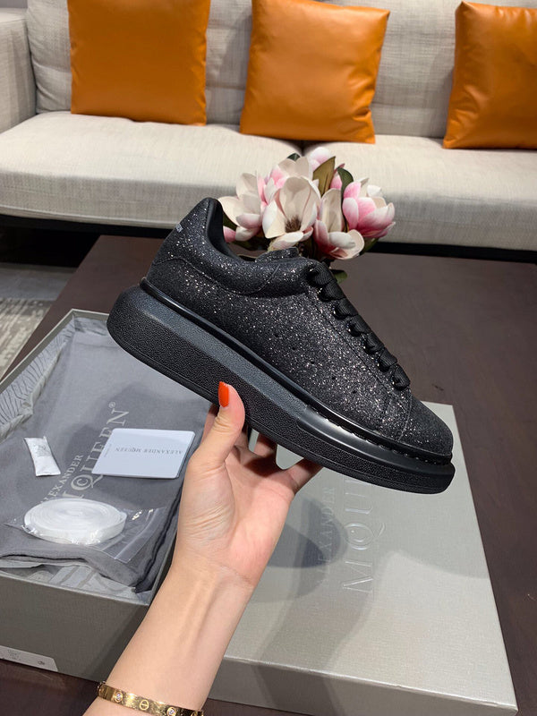 Alexander McQueen stone beige luxury sneakers view 5 premium leather build