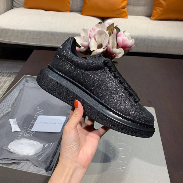 Alexander McQueen stone beige luxury sneakers view 5 premium leather build
