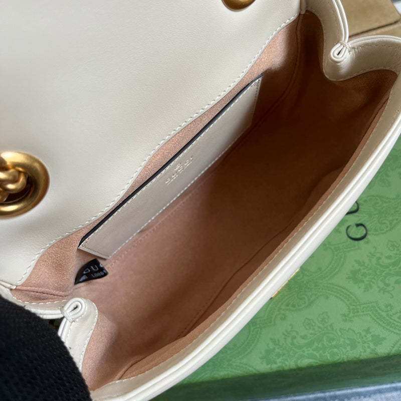 Streamlined bag shown from front angle