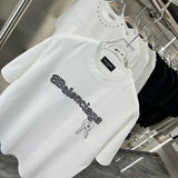 Balenciaga t-shirt close-up — premium authentic designer style