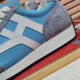 Hermès Beige Chunky Platform Sneakers - Lifestyle Styling Shot