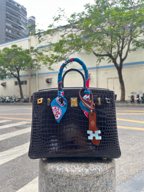 Tailored bag shown from front angle