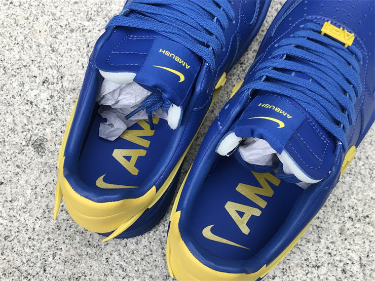 Nike sneakers detailed view showing premium designer craftsmanship