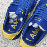 Nike sneakers detailed view showing premium designer craftsmanship