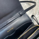 Timeless Vegan Leather Handbag - Modern Structured Build | Women's Designer-Inspired Purse #704 - texture close-up (image 9) of designer-inspired handbag