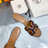 Hermes shoes Style 317 - texture and material detail