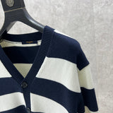 Full styled look of Louis Vuitton luxury clothing with label-forward styling
