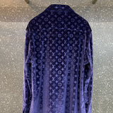 Back view of Louis Vuitton luxury clothing with everyday silhouette