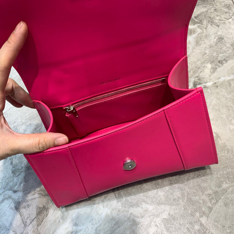 Modern Faux Leather Handbag - Polished Finish | Women's Premium Handbag #874 - alternate angle view (image 8) of designer-inspired handbag