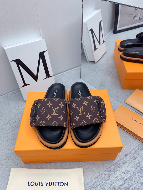 Louis Vuitton shoes Style 385 - side profile detail