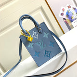 Interior view of classic statement women's handbag – women's designer-style accessory