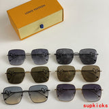 Lifestyle view of Louis Vuitton unisex sunglasses
