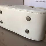 Classic Vegan Leather Handbag - Understated Luxury Look | Women's Everyday Carry Handbag #903 - hardware and detail close-up (image 5) of designer-inspired handbag