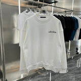 Side profile of Louis Vuitton luxury clothing with relaxed-fit cut