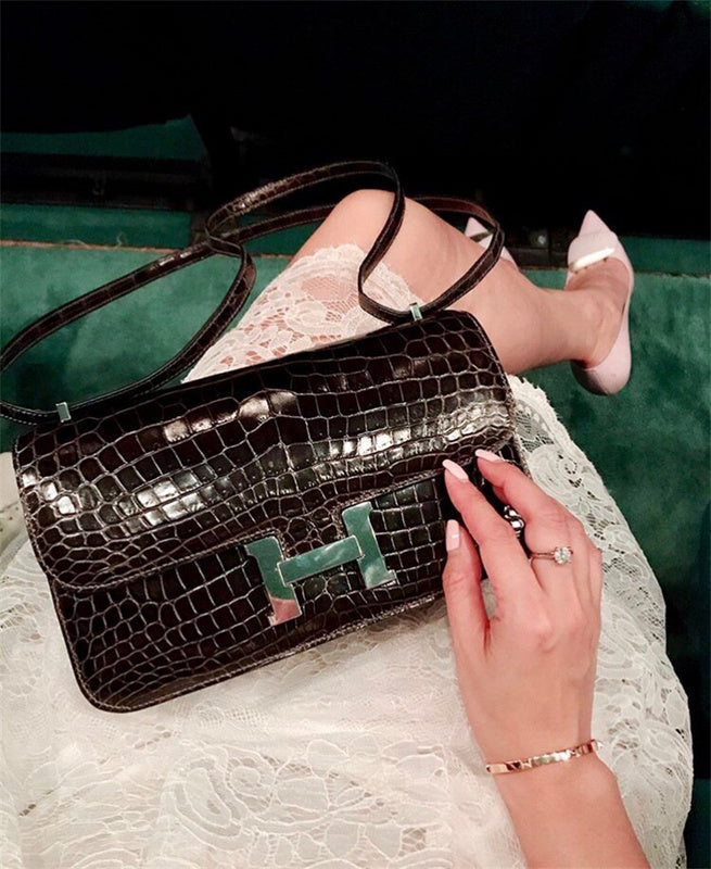 Interior view of statement premium bag