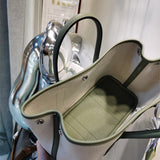 Close-up detail of graceful bag design