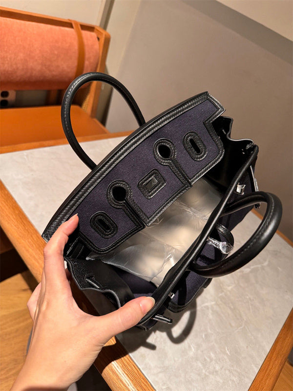 Close-up detail of effortless bag design
