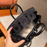 Close-up detail of effortless bag design