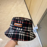 Angled view of Burberry unisex cap