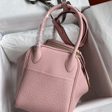 Polished bag shown from front angle