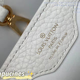 Side profile of structured refined women's handbag – women's designer-style accessory
