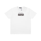 Side profile of Louis Vuitton cotton t-shirt with logo-detail design