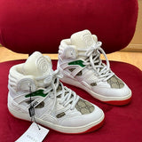 Gucci stone beige luxury sneakers view 9 classic court silhouette