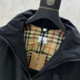 Close-up of Burberry designer clothing craftsmanship