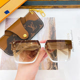 Full view of Louis Vuitton unisex sunglasses
