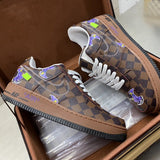Nike bold contrast luxury sneakers view 6 minimalist modern build
