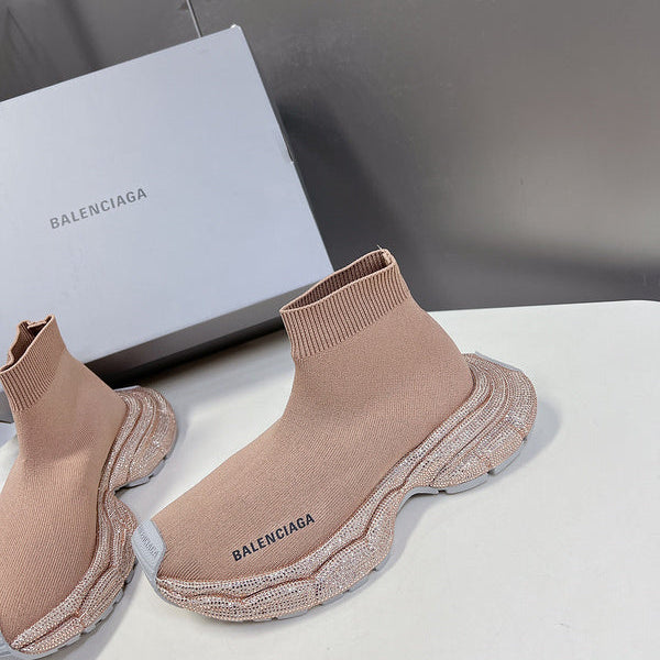 Balenciaga Beige Classic Ballet Flats - Sole Detail View