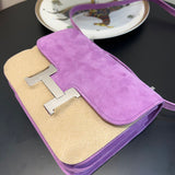 Close-up detail of graceful bag design