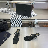Saint Laurent luxury shoes close-up — premium authentic designer style