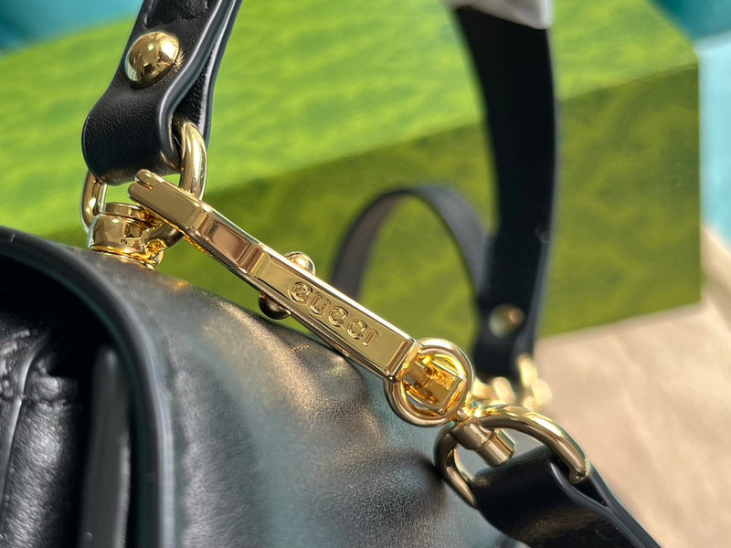 Top view of sleek premium women's handbag – women's luxury handbag