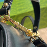 Top view of sleek premium women's handbag – women's luxury handbag