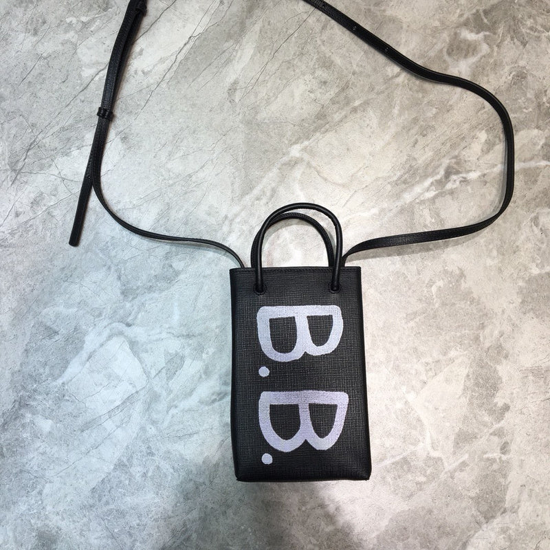 Polished Faux Leather Handbag - Sleek Minimalist Lines | Women's Statement Accessory #1062 - side angle view (image 2) of designer-inspired handbag
