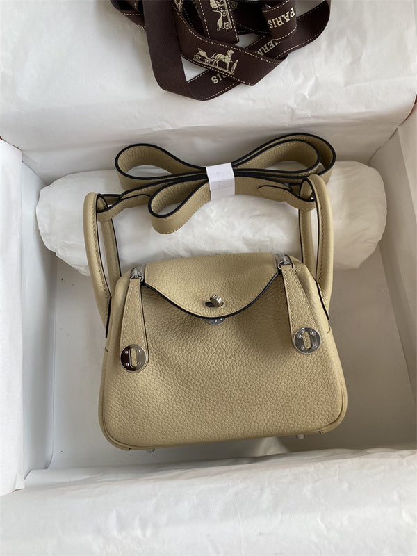 Polished bag shown from front angle