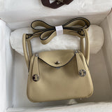 Polished bag shown from front angle