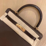 Close-up detail of classic bag design