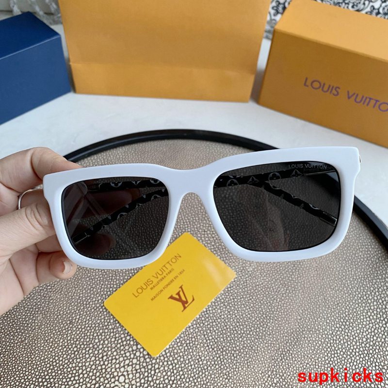 Angled view of Louis Vuitton unisex sunglasses