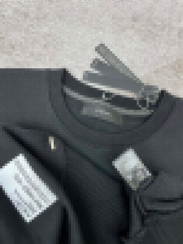 Amiri hoodie front view designer style