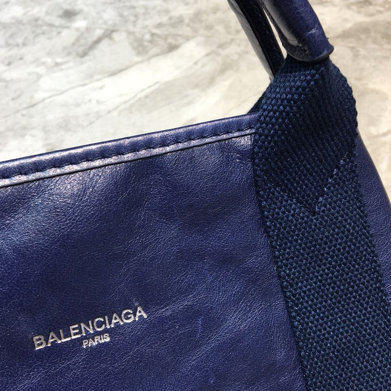 Polished Vegan Leather Handbag - Polished Finish | Women's Premium Handbag #777 - back view (image 4) of designer-inspired handbag