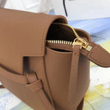 Front view of chic statement women's handbag – women's premium purse