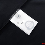 Side profile of Moncler luxury clothing with logo-detail design
