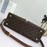Styled lifestyle shot of sleek premium women's handbag – women's designer-style accessory
