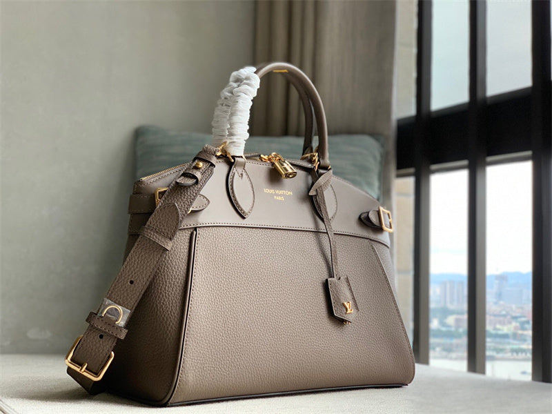  graceful top-handle bag styled with outfit 12