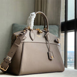  graceful top-handle bag styled with outfit 12