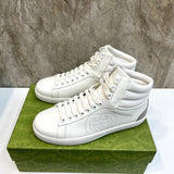 Gucci Designer sneakers in crisp white everyday casual design front view
