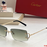 Lifestyle view of Cartier unisex sunglasses